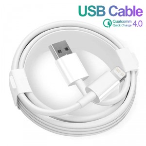 Original USB Cable For iPhone 13 12 11 Pro Max USB Lightning Cable XR X XS 8 7 Plus SE Fast Charging Charger Wire Cord