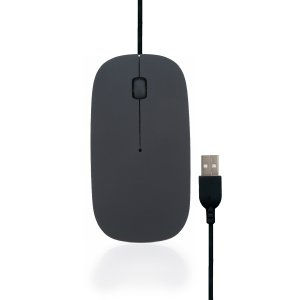 Computer Mouse for Laptop - Wired Basic mice with Cord Optical Silent for chromebook Desktop pc Office Home School Kids hp dell thinkpad